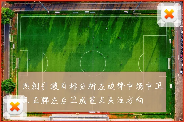 热刺引援目标分析左边锋中场中卫及正牌左后卫成重点关注方向
